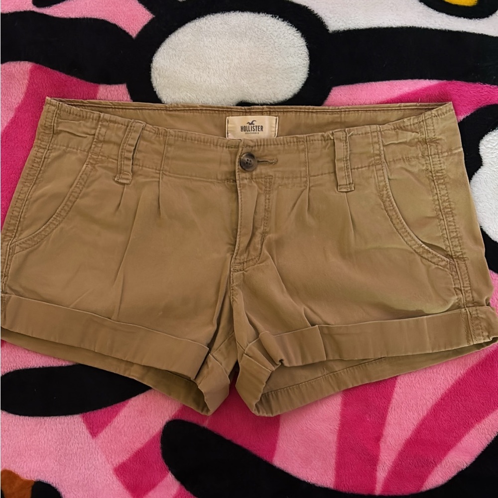 Hollister Women's Shorts Khaki/Tan